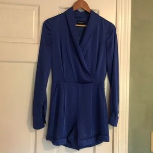 Royal blue Bebe romper!